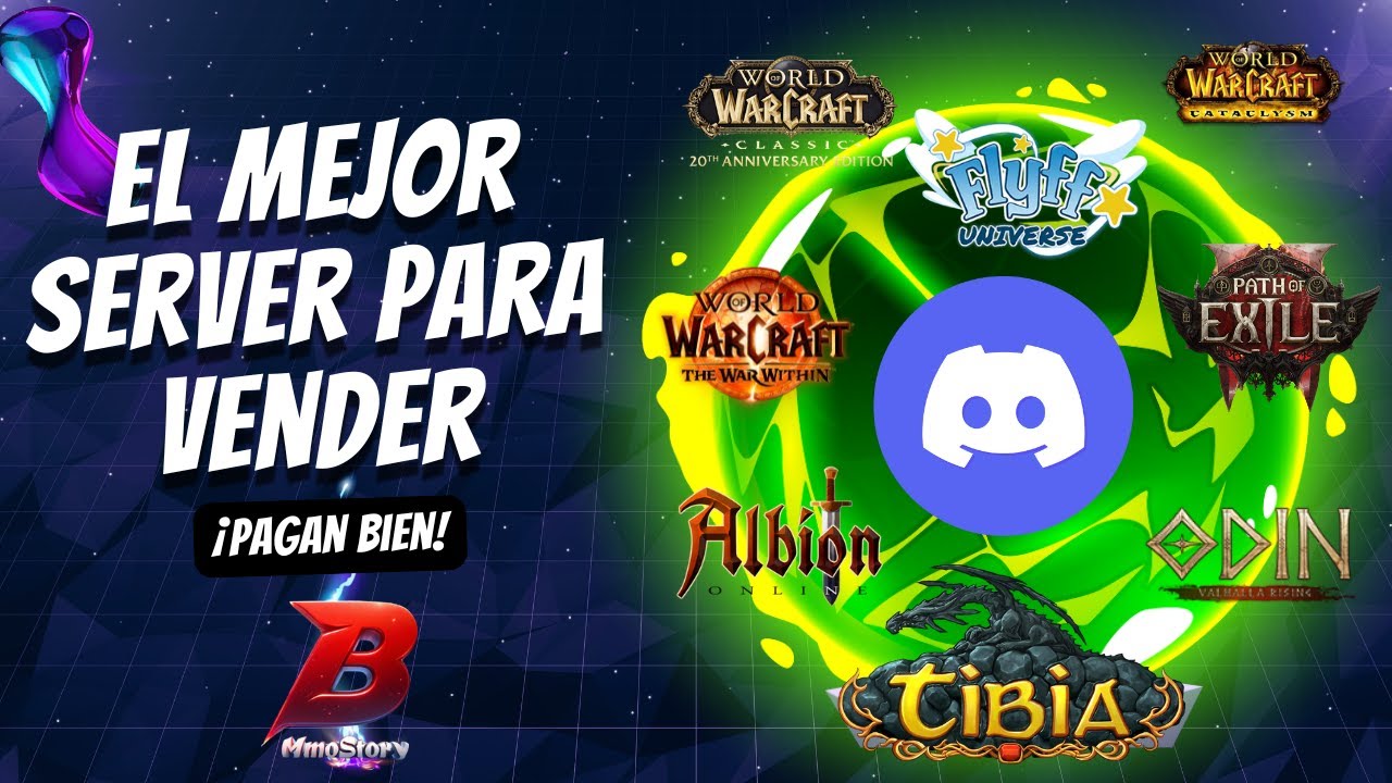 💰 &iexcl;Este Discord COMPRA tu ORO en WoW, Tibia, Albion, PoE y M&Aacute;S! | R&Aacute;PIDO, SEGURO y PAGAN BIEN!