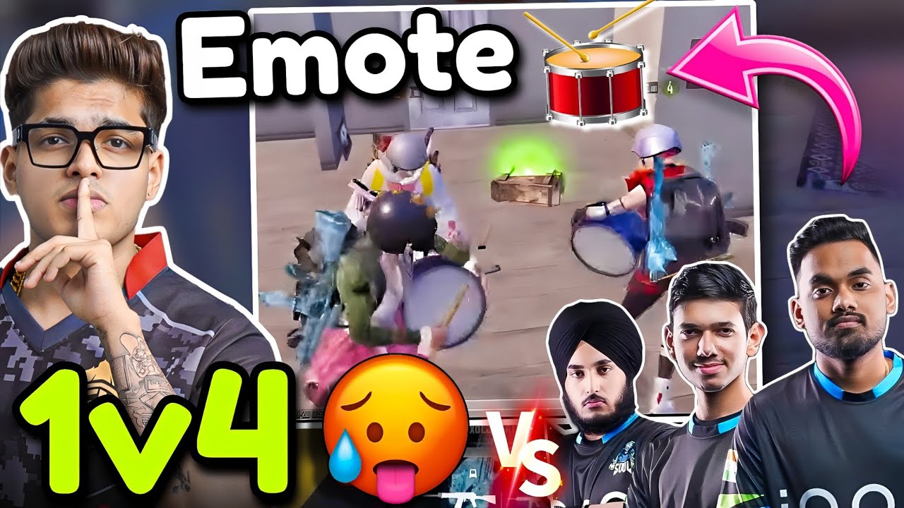 🇮🇳JONATHAN 1v4 SOUL🥵 Dhol Emote 🥁 Yasnaya Target Failed 😨 | 