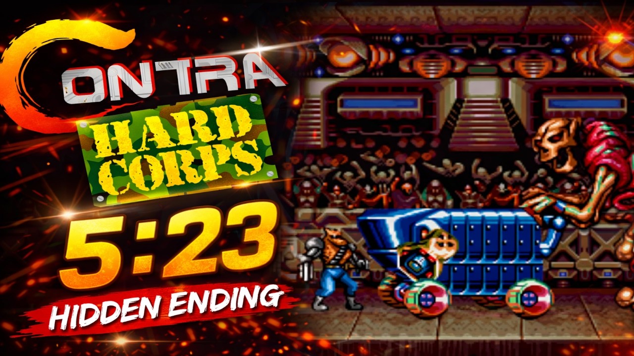 Contra: Hard Corps Speedrun in 5m 23s
