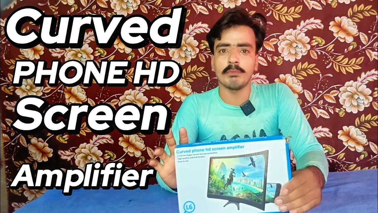 Curved Phone HD Screen Amplifier Review | Best Mobile Screen Magnifier in Pakistan