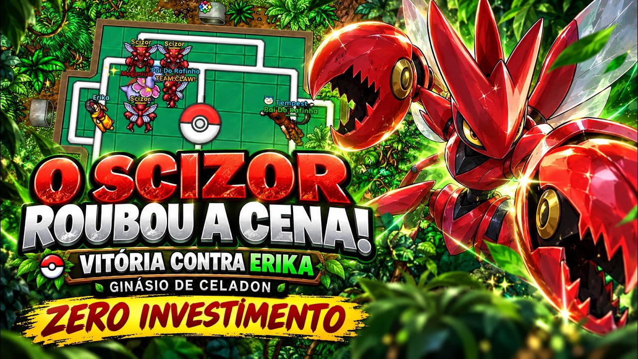 APRENDA A FAZER O GINASIO DE CELADON SEM INVESTIMENTO NO PKA