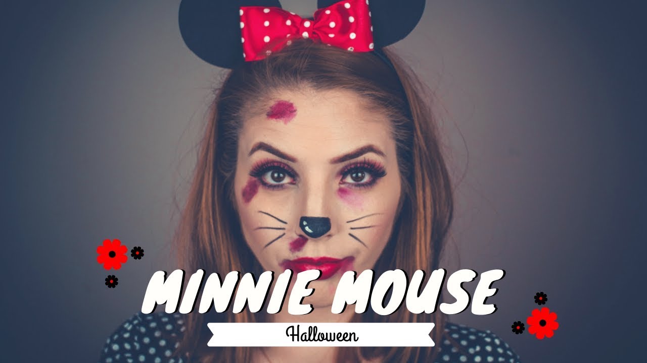 MAQUIAGEM MINNIE MOUSE | HALLOWEEN