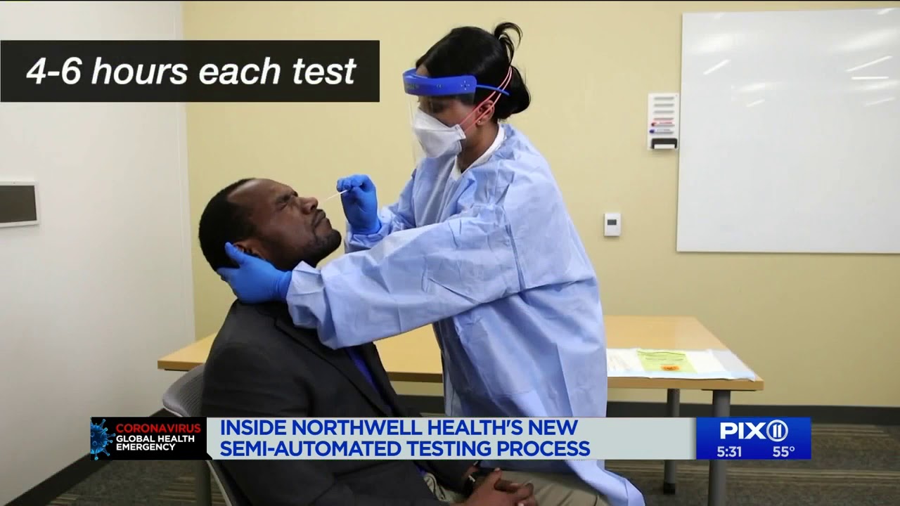 Inside Northwell Health's new semi-automated testing process