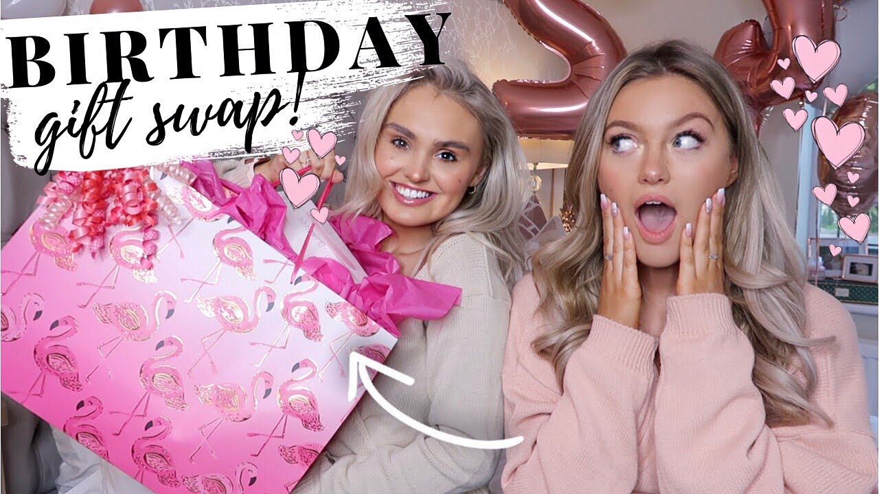 BEST FRIEND BIRTHDAY GIFT SWAP WITH MISHA GRIMES!!!! ** WE ARE GOING TO DISNEYLAND ORLANDO!!!!!**