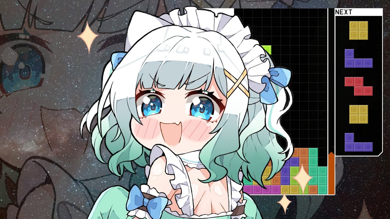 【TETR.IO WITH CHAT】butt? wiped.【Maid Mint Fantome】