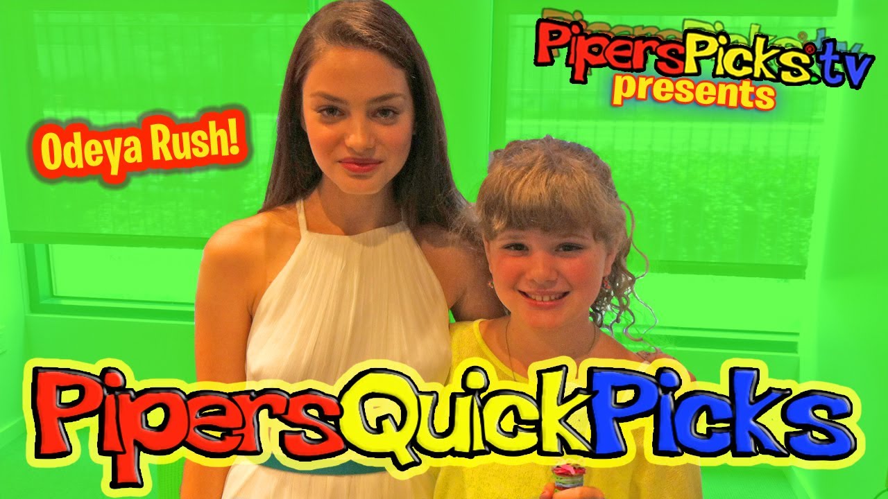 ODEYA RUSH from Goosebumps Interview for The ODD LIFE of TIMOTHY GREEN with PIPER REESE