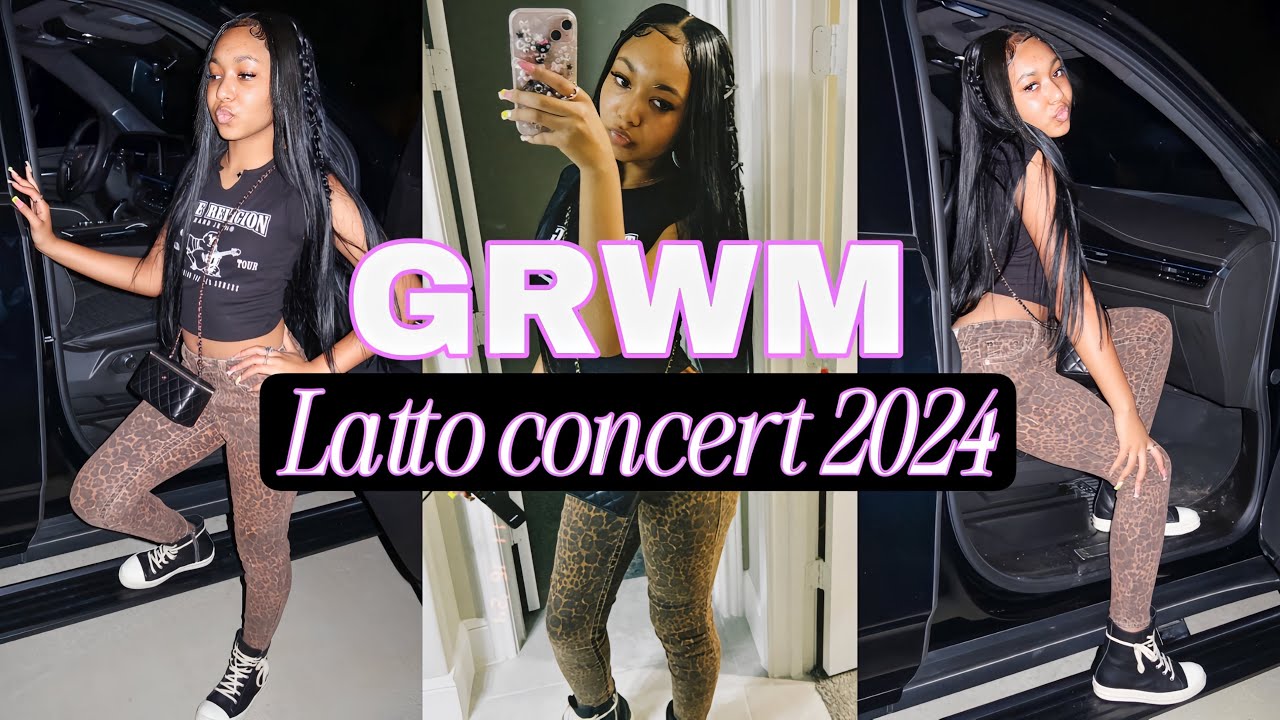 GRWM For The LATTO CONCERT + Storytime & Shopping Haul 💕