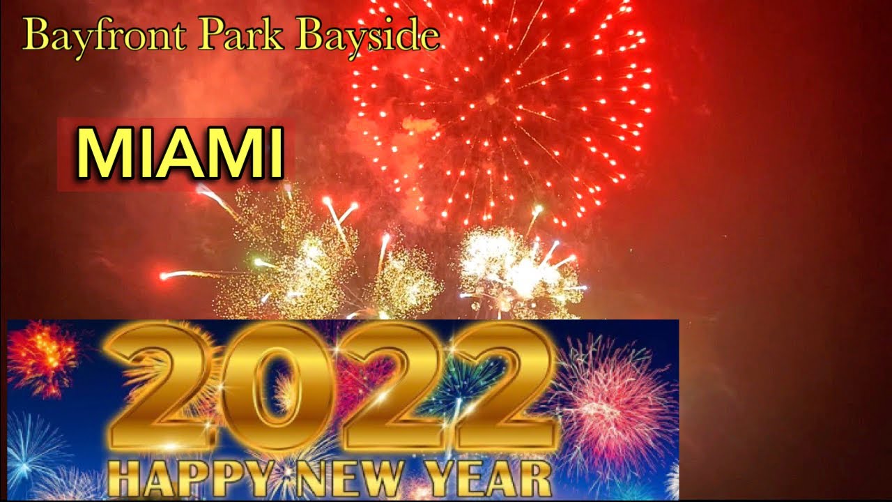 Fireworks Miami Florida USA 2022