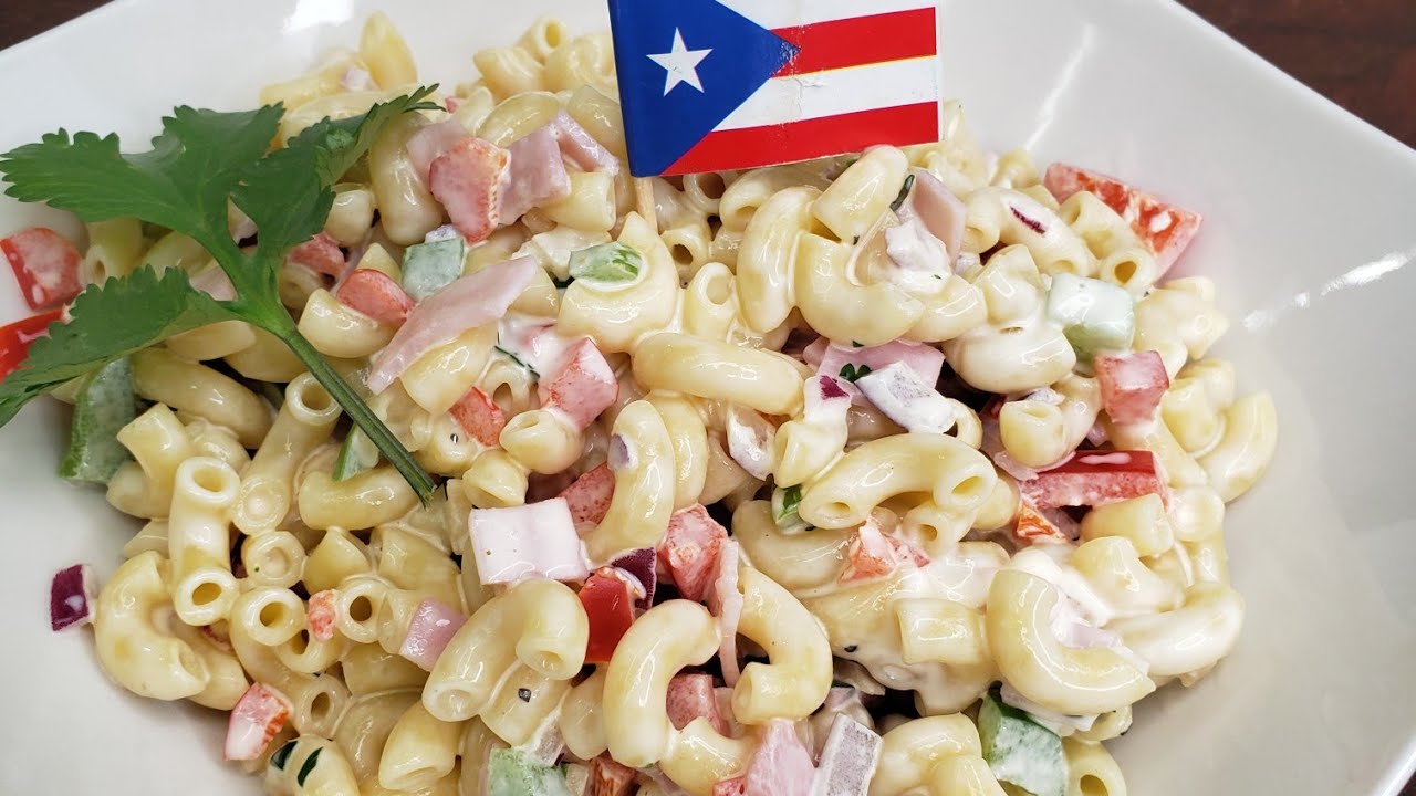 Ensalada de Coditos Mas Facil y Tradicional 🇵🇷 #puertorico #boricua #ensaladadecoditos