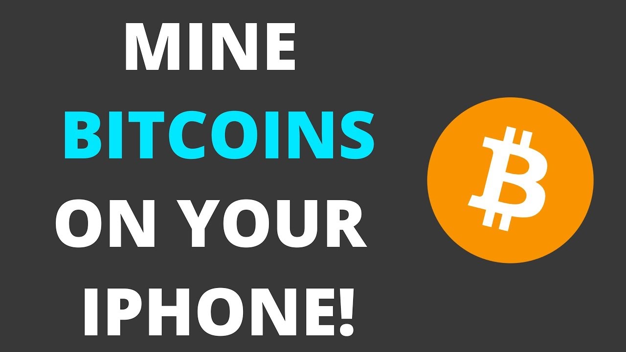 HOW TO MINE BITCOIN ON YOUR IPHONE!! (NO JAILBREAK!)