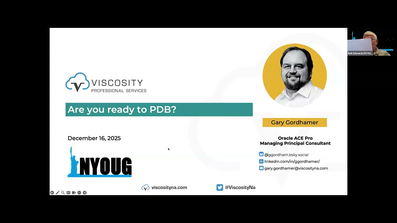 Are you ready to PDB?