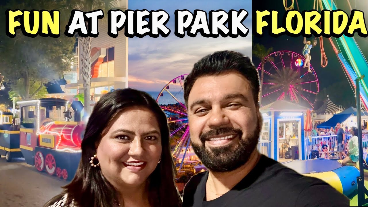 An Evening To Remember At Pier Park! INDIAN Visits FLORIDA 🇺🇸🇮🇳