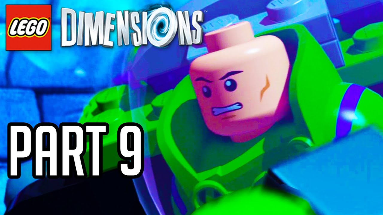 LEGO Dimensions Walkthrough Part 9 - LEX LUTHOR BOSS!! (Gameplay PS4/XB1/Wii U 1080p HD)