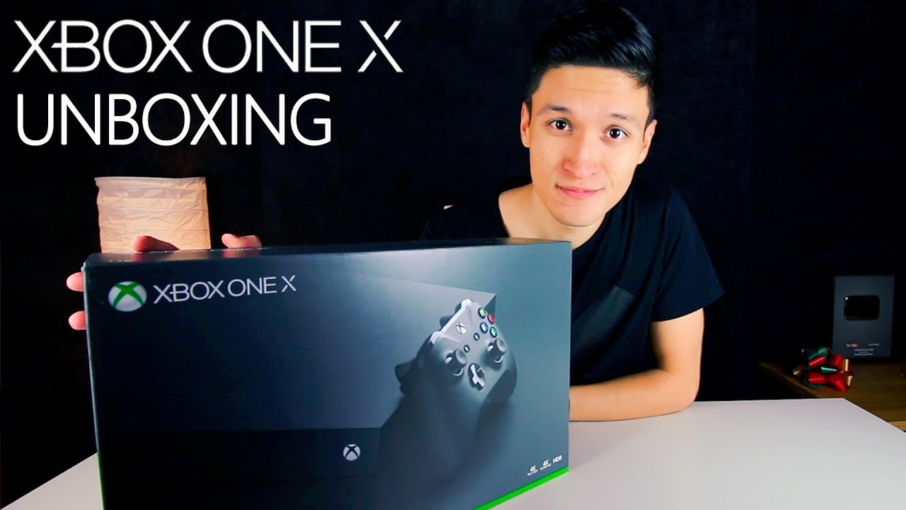 Xbox One X Unboxing – The Most Powerful Console!