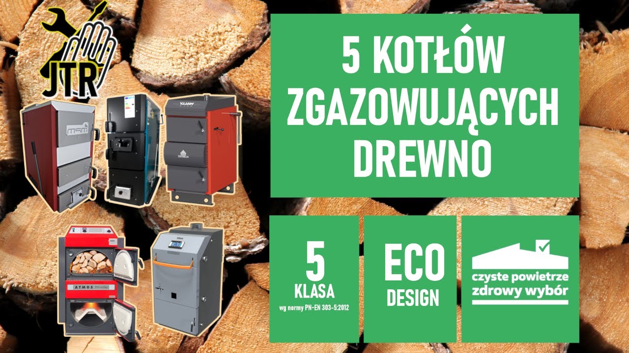 Kotły zgazowujące drewno dolnego spalania 5 klasy i piece na drewno tanie ogrzewanie domu
