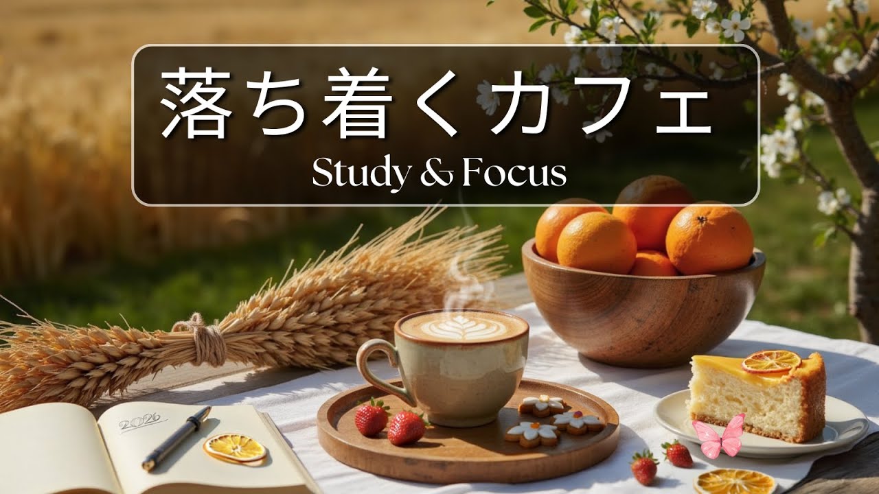 【読書・勉強用BGM】落ち着くカフェジャズ 📖｜Relaxing Jazz for Reading & Focus