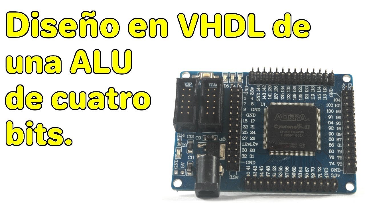 Diseño en VHDL de una ALU de 4 bits