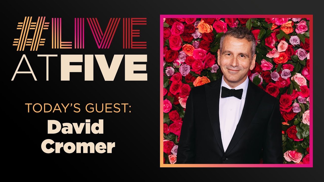 Broadway.com #LiveatFive with David Cromer of THE WAVERLY GALLERY