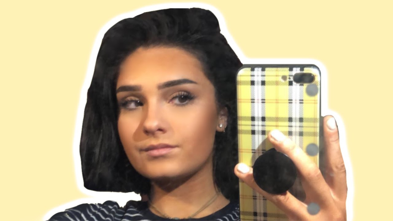 How I Hide my Bangs + Style my Hair! | itslenka