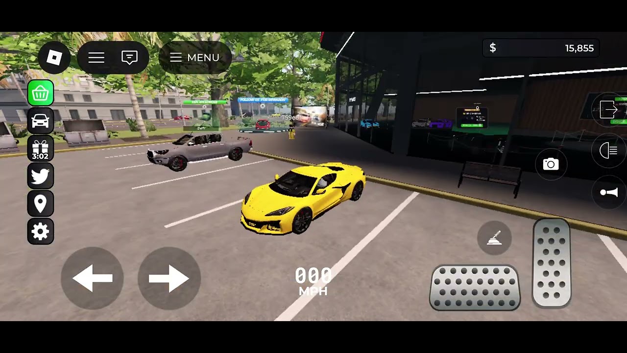 Luajtëm një lojë me makina në Roblox.•Ishte super fare😝