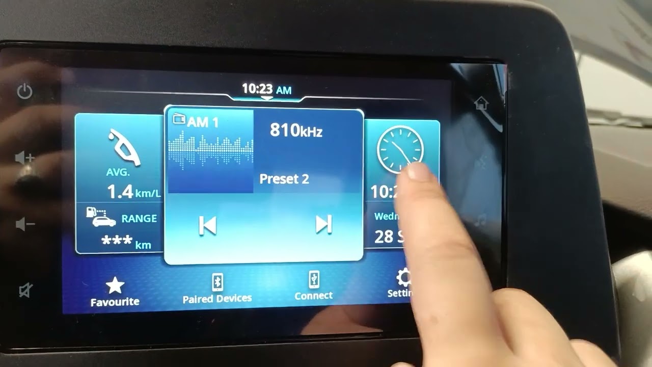 SUZUKI Belno 2023 How to Adjustment to time and Date and language