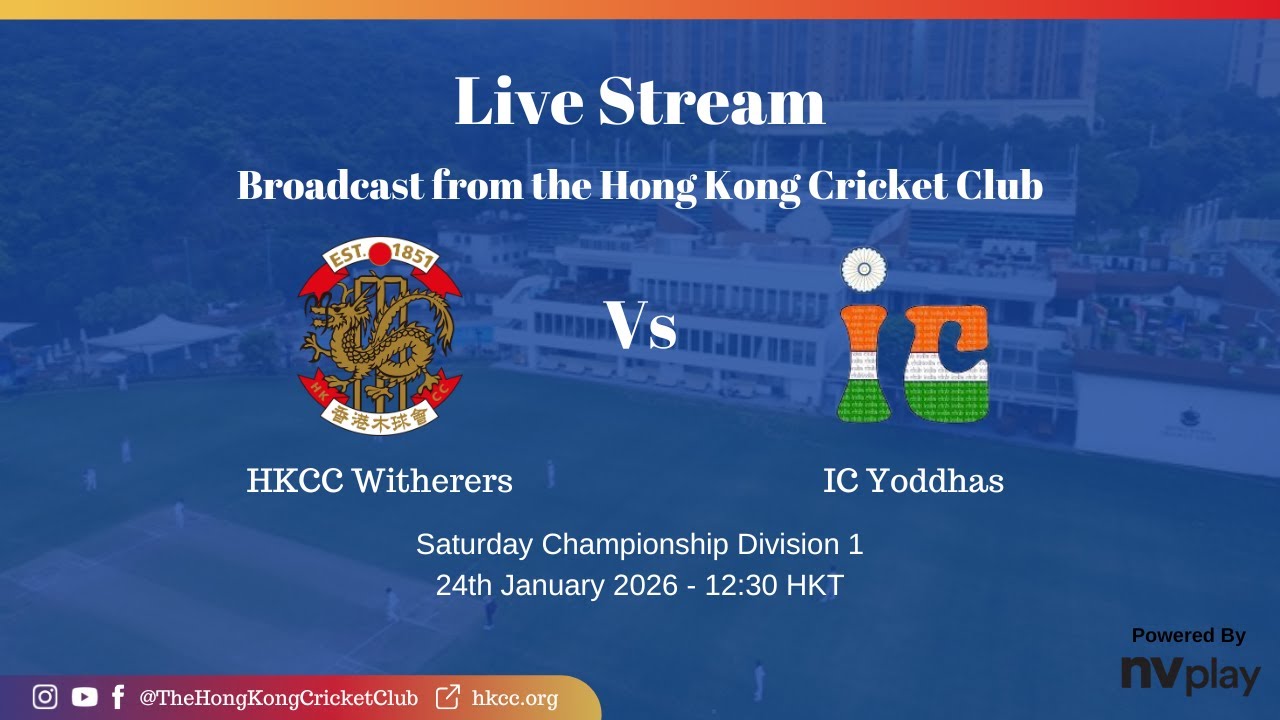 HKCC Witherers vs IC Yoddhas - 20260124