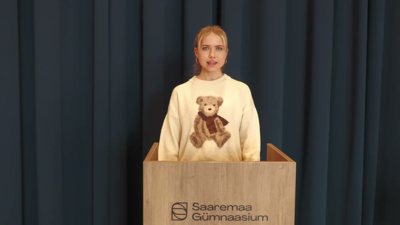 Bianca Marie Rannama/Saaremaa Gümnaasiumi V kõnevõistlus