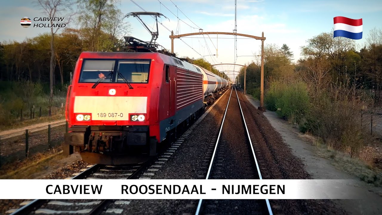 🇳🇱 Deer Crossing the Track: Roosendaal - Nijmegen CABVIEW HOLLAND 2025
