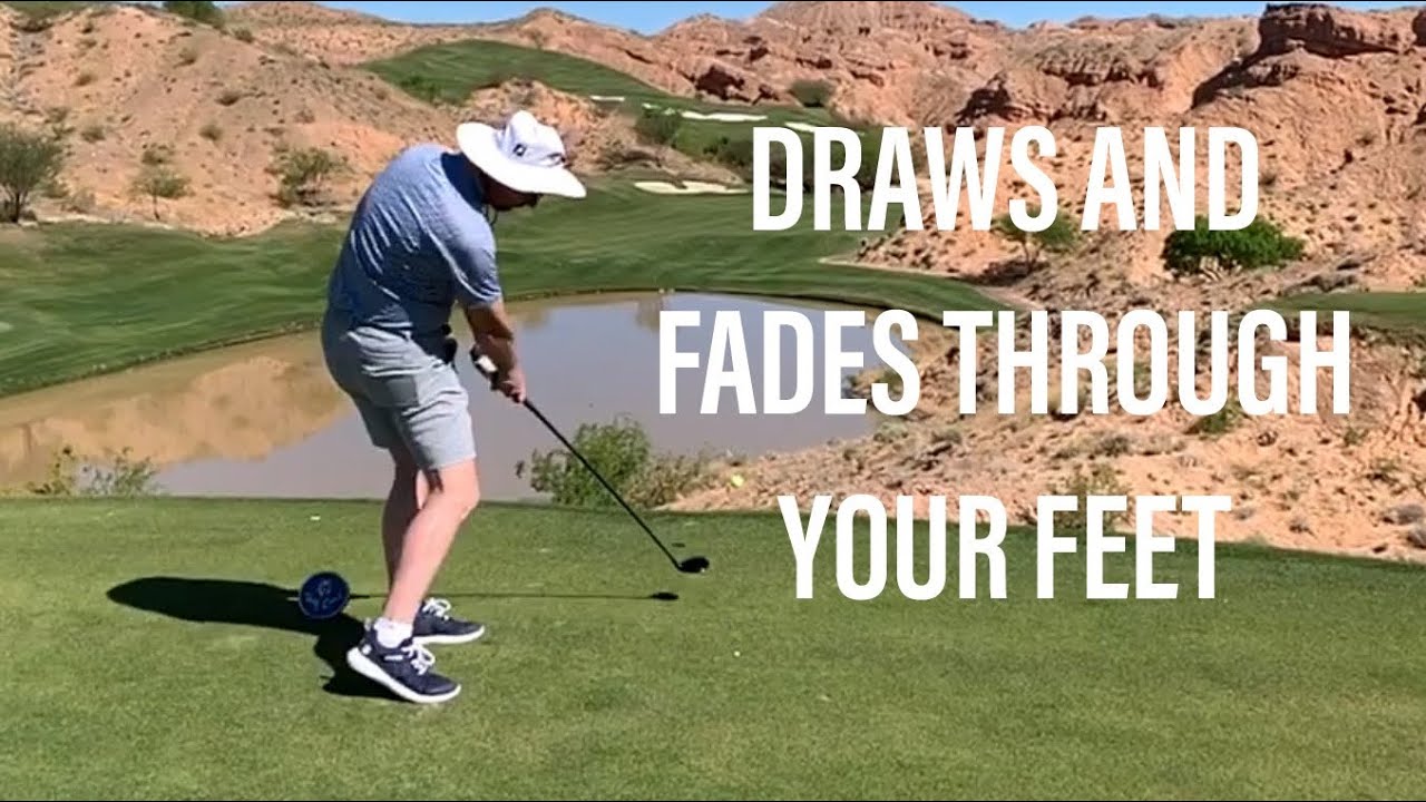 HITTING DRAWS WITH YOUR FEET GOLF TIP