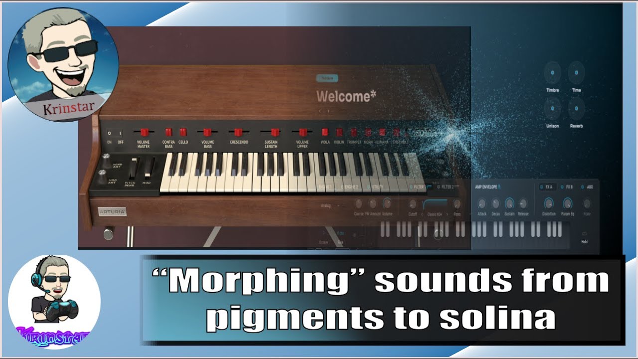 Morphing sounds from one VST to the other