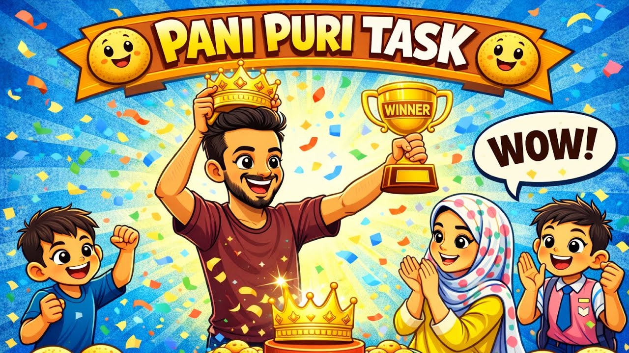 Paanipuri#Task # husband ke sat#viral 