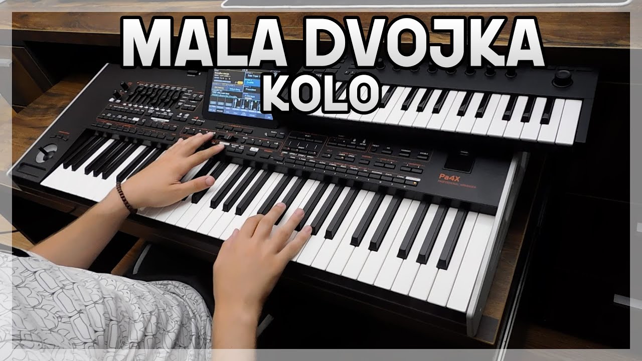 MALA DVOJKA Kolo // MARKO MX - Sax Sa Harmonikama - Kontrol M32 & KORG Pa4x!