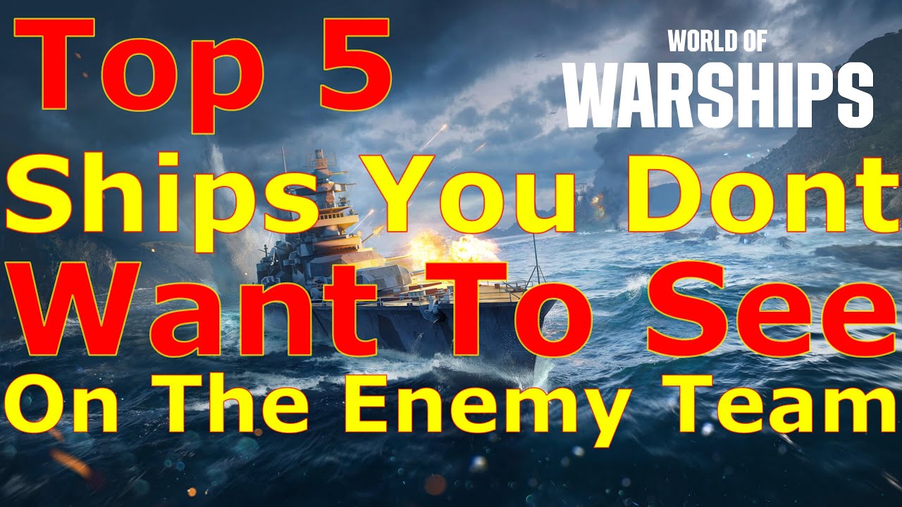 World of Warships — 5 кораблей, которые вы АБСОЛЮТНО НЕ захотите видеть в команде противника