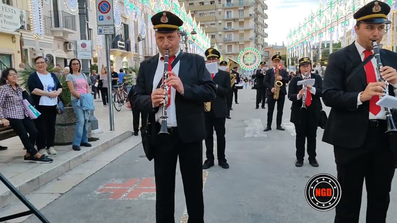 Marcia Feste Siciliane Banda di Bitonto Traetta 23/9/24 Modugno Festa di San Nicola da Tolentino