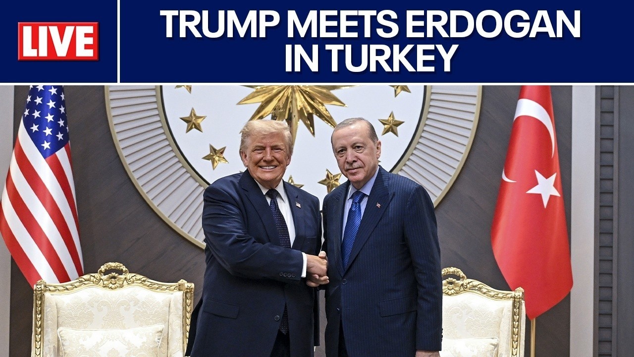 LIVE 🔴 Trump holds bilateral meeting with Erdogan in Turkey
