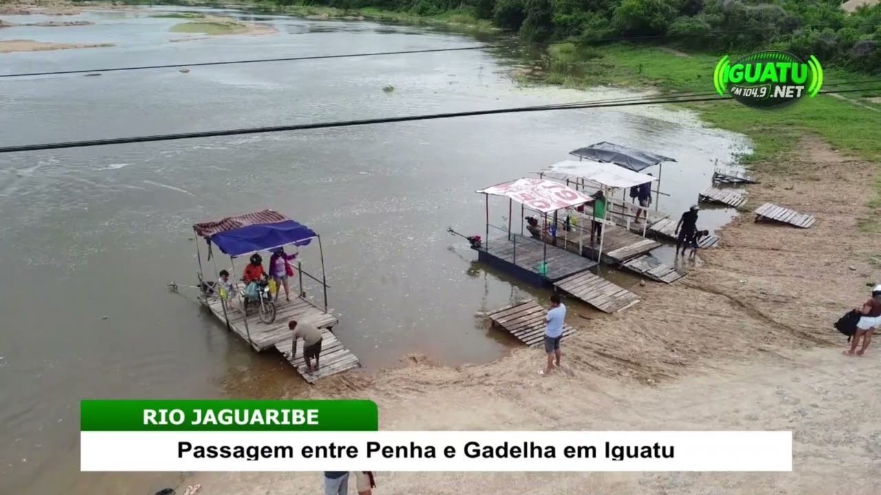 Matéria completa do Rio Jaguaribe em Iguatu