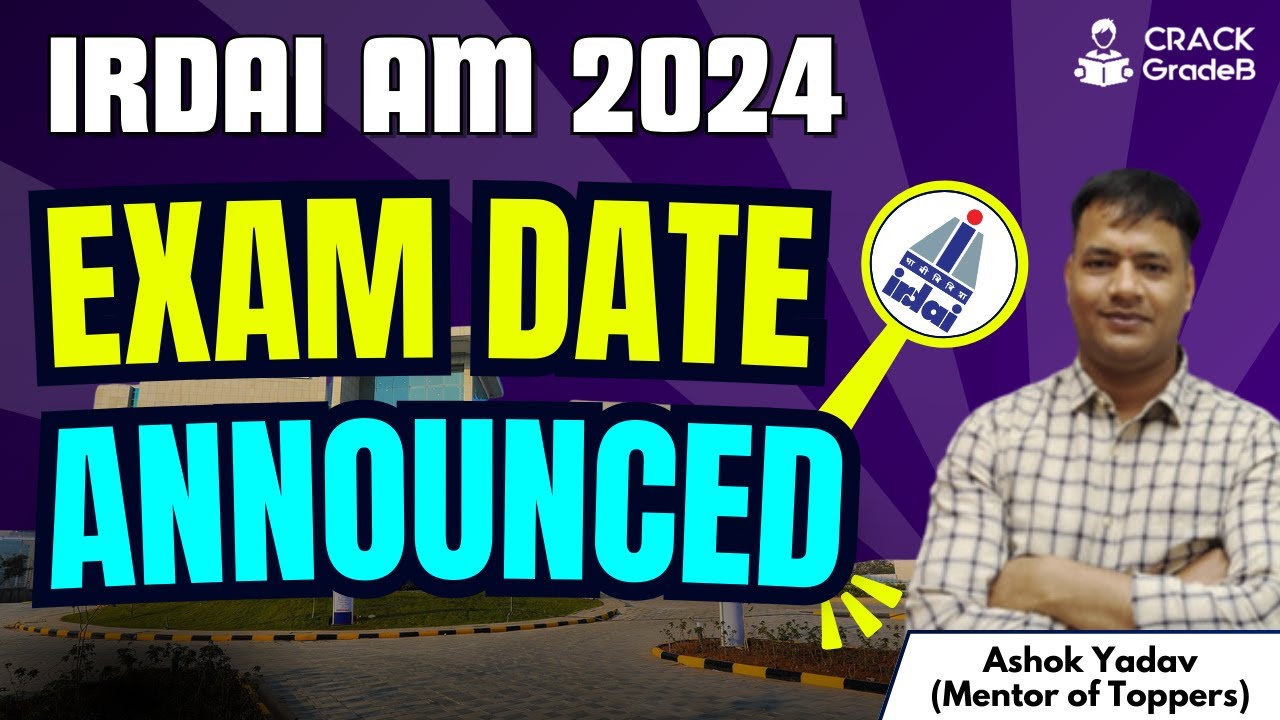 IRDAI Assistant Manager Exam Date Out | Check Official Dates Now!