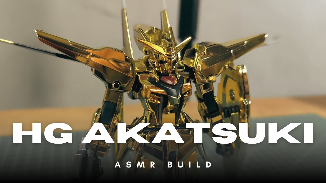 HG Gundam Oowashi Akatsuki 1/144 ASMR Build