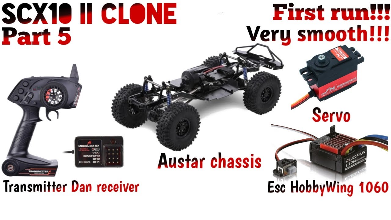 FIRST RUN SCX10 II CLONE INDONESIA!!! | VERY SMOOTH!!! | PART 5 | BY AUSTAR HOBBY | BY ATHARR_Z