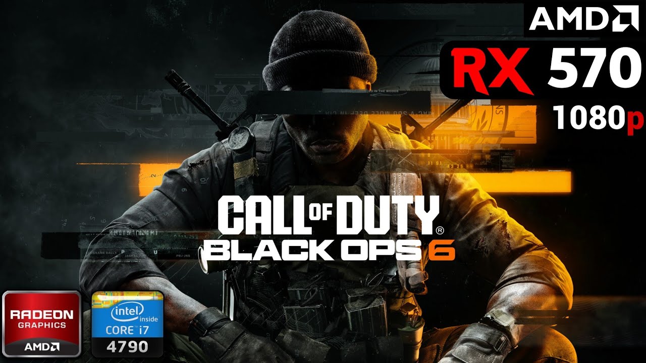 Call of Duty Black Ops 6 | On AMD RX 570 + i7 4790 + 16GB RAM | Test 2026
