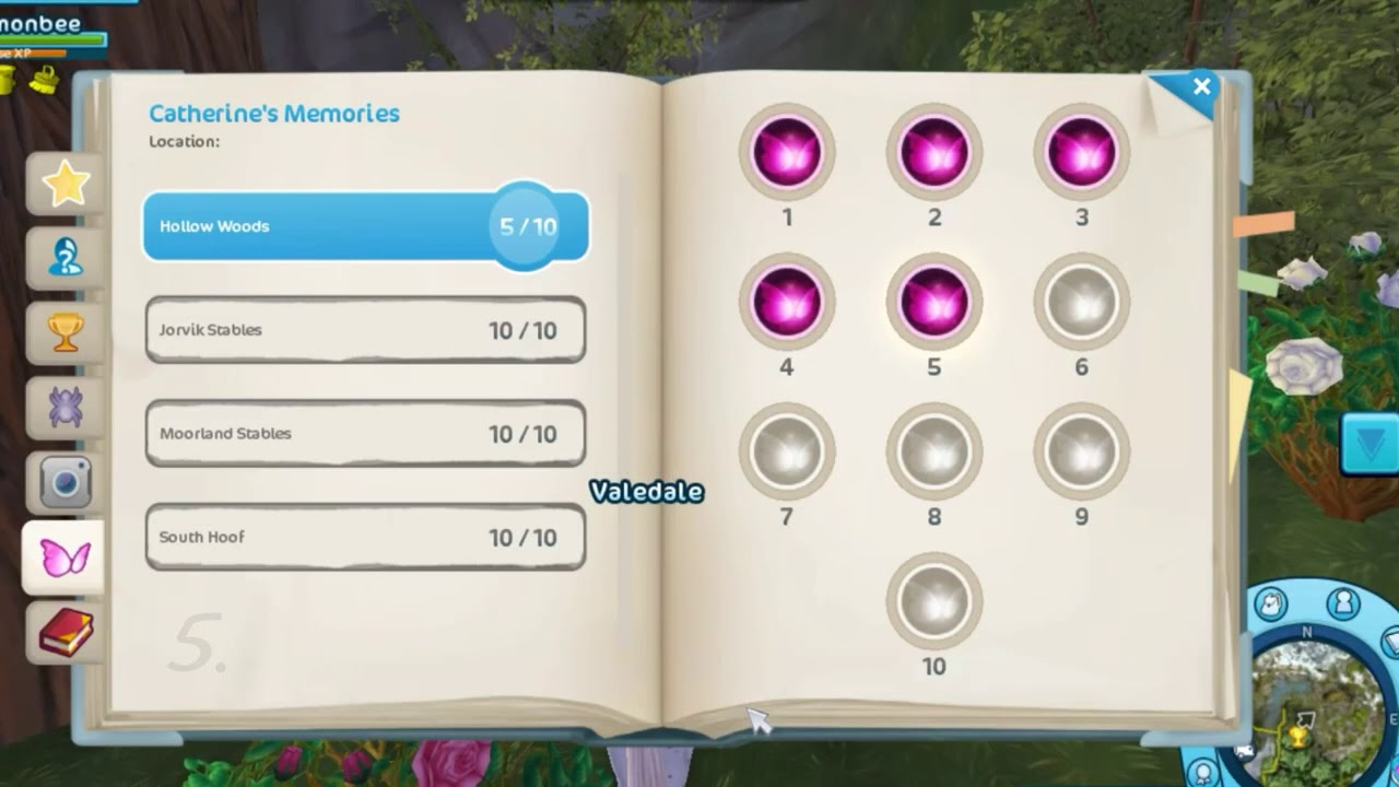 Catherine's Memories   All locations in Hollow Woods