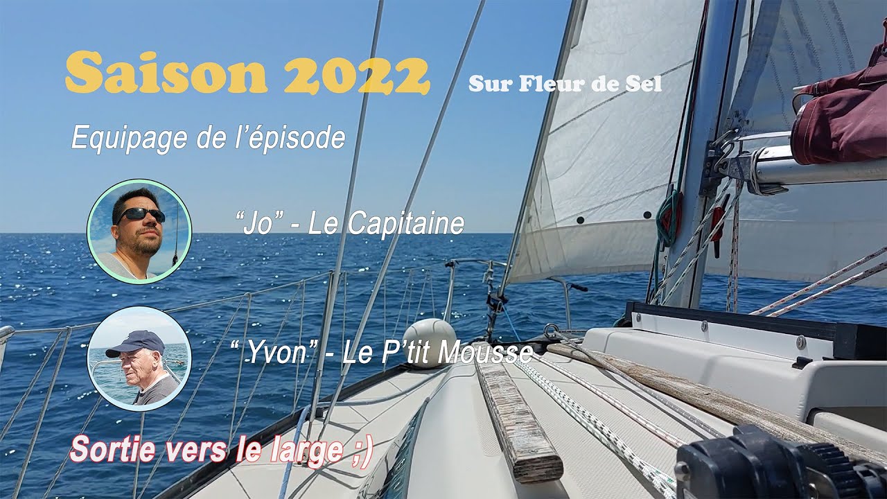 Saison 2022 - Petite sortie au large de Noirmoutier - First 22 navigation en équipage