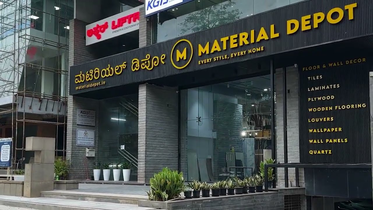 Bangalore's Biggest Interior Material Store in JP Nagar| Buy wall and floor decors| One stop store