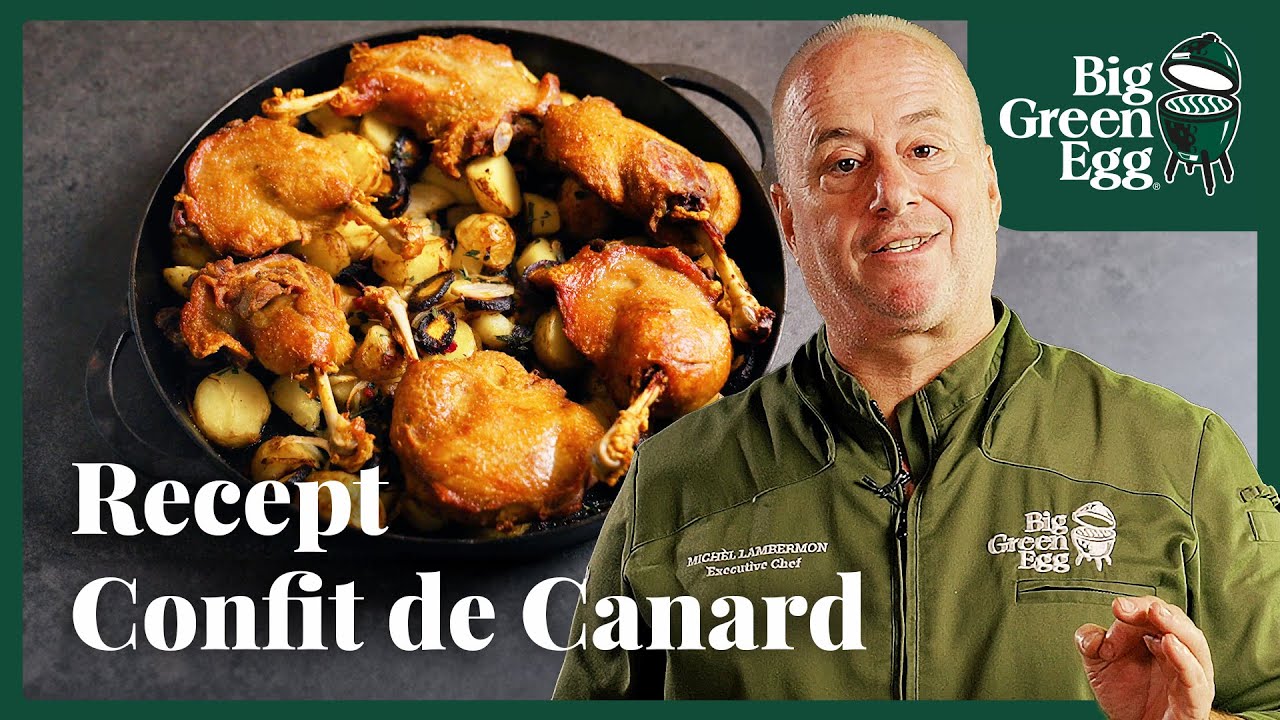 Krokante Confit de Canard van de BBQ | Big Green Egg Recept