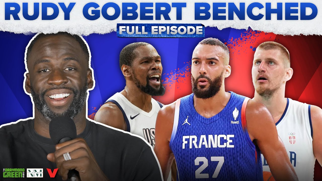 Draymond Green reacts to France benching Gobert, Durant sets USA Basketball record, Serbia preview