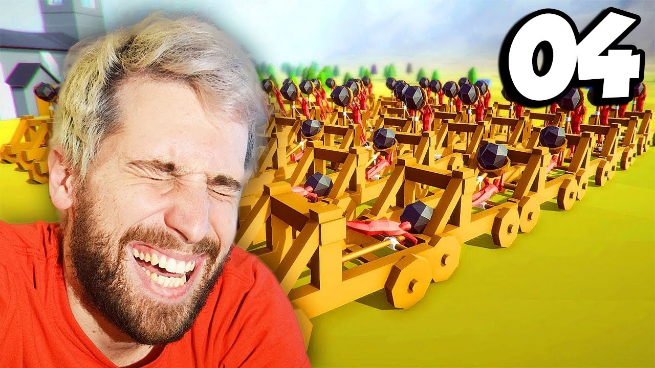 HULLÁK POTYOGNAK AZ ÉGBŐL 🐧 Totally Accurate Battle Simulator #4