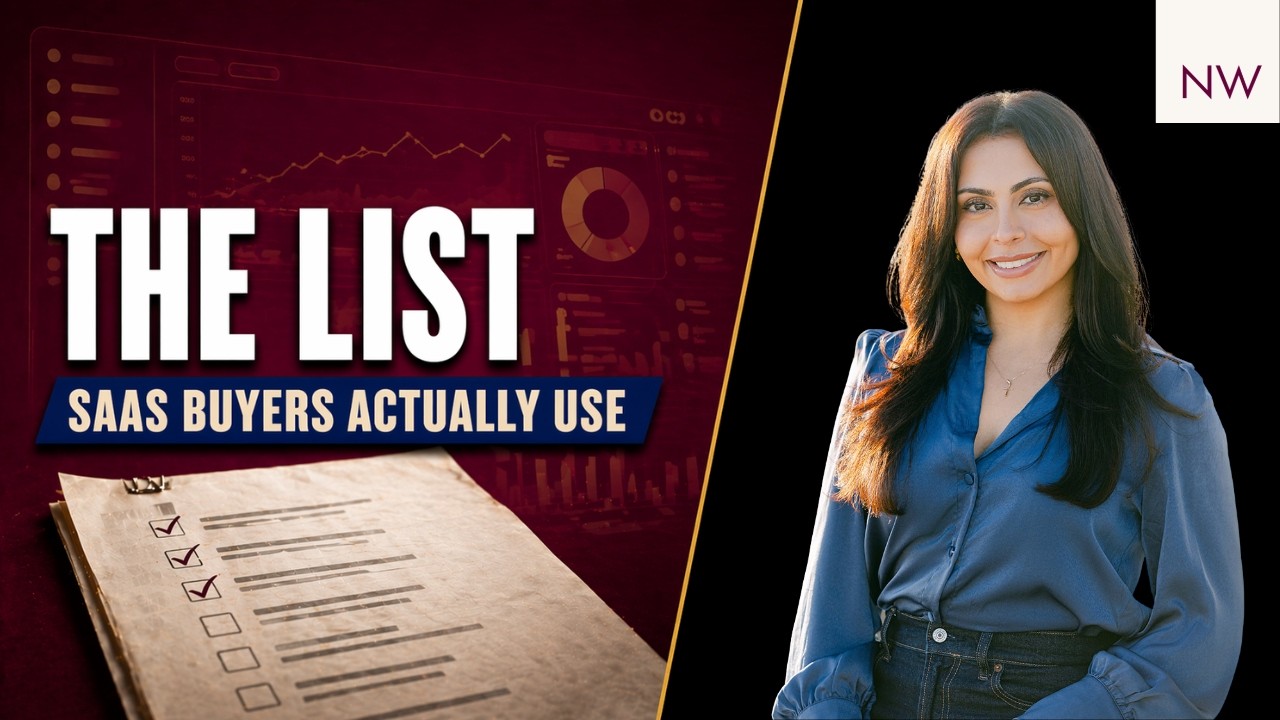 Selling Your SaaS: M&A Process, Valuations & Earnouts ft. Diamond Innabi | Navigating Wealth