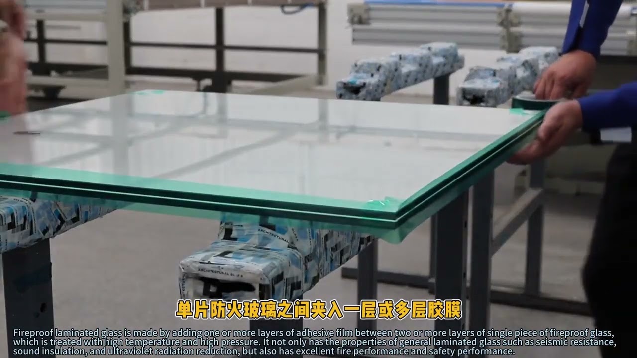 Laminated fire-resistant glass, bulletproof glass, and other functional glass～Luoyang Jinjia 