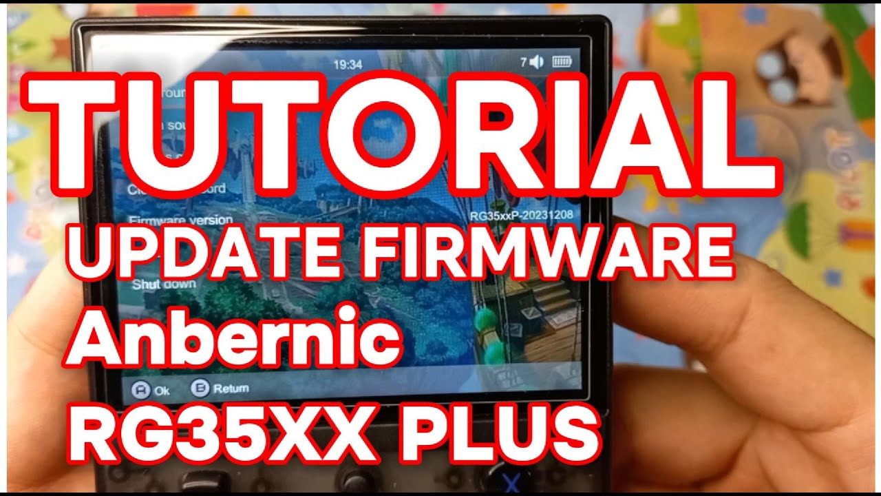 Tutorial Firmware Update for Anbernic RG35XX Plus ( WITH ENGLISH SUBTITLE )