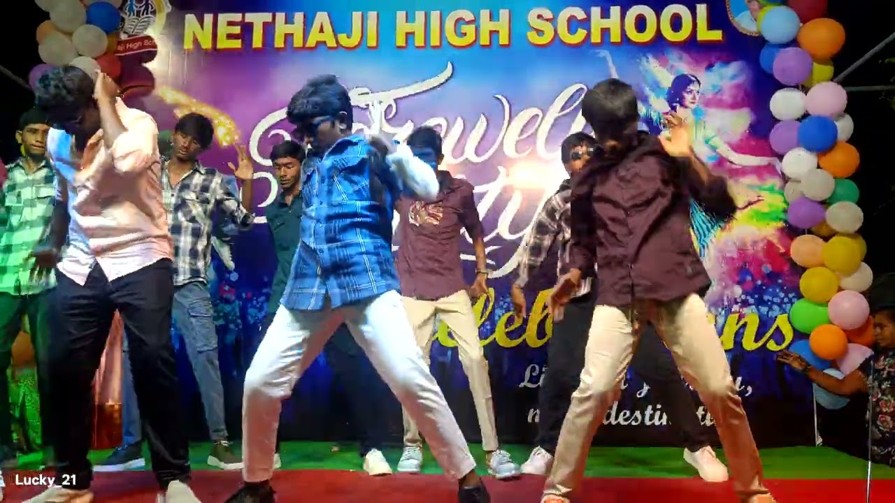 9th class boys Farewell  performance 2026
